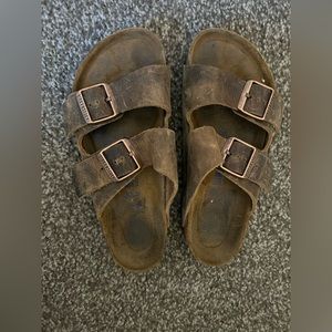 Birkenstock leather double strap